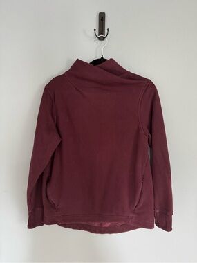 Athleta Fleece Lined Funnel Neck Pullover